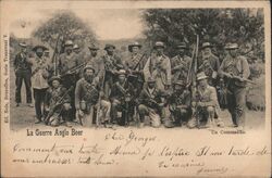 Boer War Commando South Africa Un Commando Postcard Postcard Postcard