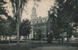 Ames Hall, Green Mountain Junior College, Poultney, VT Vermont Postcard Postcard Postcard