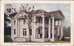 Louisiana State Building, Jamestown Exposition, 1907 Norfolk, VA 1907 Jamestown Exposition Postcard Postcard Postcard