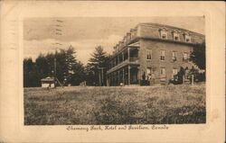 Chemong Park, Hotel and Pavilion, Canada Postcard