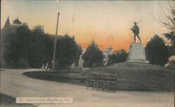 Central Park, Pasadena, California Postcard Postcard