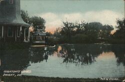 Oughton's Lake, Dwight, Illinois Postcard