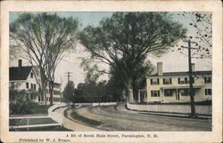 South Main Street, Farmington, New Hampshire Postcard