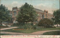 Horticultural Hall, Fairmount Park, Philadelphia, PA Pennsylvania Postcard Postcard Postcard