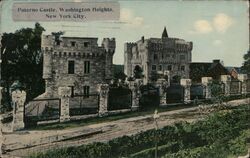 Paterno Castle, Washington Heights, New York City Postcard Postcard Postcard