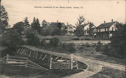 Summer Residence of the Marcy Family, Union, CT Connecticut Postcard Postcard Postcard