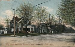 Pretty Residence Section of West Market St., Lima, Ohio Postcard Postcard Postcard