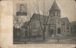 Bates Memorial Methodist Protestant Church, Snow Hill, MD Maryland Postcard Postcard Postcard