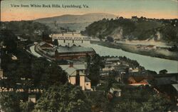 Lynchburg Hardware & Mfg. Co. from White Rock Hill, Lynchburg VA Postcard