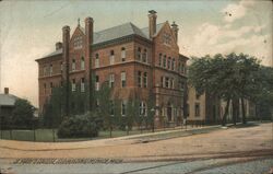 St. Mary's College, Old Building, Monroe, Mich Postcard