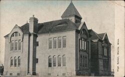 High School, Morris, Minn. Postcard