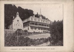 Convent of the Franciscan Missionaries of Mary Sainte-Anne-de-Beaupré, QC Canada Quebec Postcard Postcard Postcard