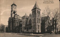 Friends Church, Wilmington, Ohio Postcard