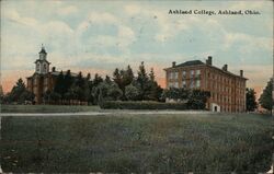 Ashland College, Ashland, Ohio Postcard