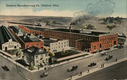 Delphos Manufacturing Co., Birdseye View, Delphos, Ohio Postcard Postcard Postcard