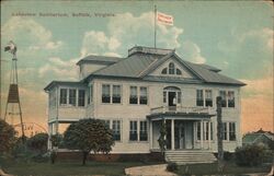 Lakeview Sanitarium, Suffolk, Virginia Postcard