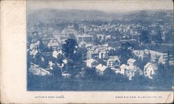 Bird's Eye View, Ellwood City, PA Pennsylvania Postcard Postcard Postcard