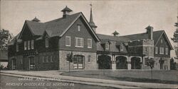 Hershey Chocolate Co. Garage and Livery Postcard