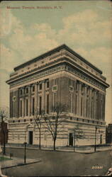 Masonic Temple, Brooklyn, NY New York Postcard Postcard Postcard