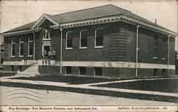 Post Exchange, Fort Benjamin Harrison, Indiana Postcard