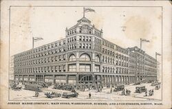 Jordan Marsh Company Main Store, Boston, MA Postcard