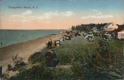 Evangeline Beach, Nova Scotia - Vintage Postcard Canada Postcard Postcard Postcard