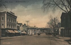 Main Street, Huntington, Long Island, New York Postcard Postcard Postcard