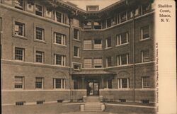 Sheldon Court, Ithaca, NY - c. 1910 Postcard