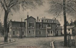 Forschner Bros. Garage, Pawling, NY - 1913 Postcard