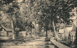 Little Diamond Camps, Colebrook, NH Postcard