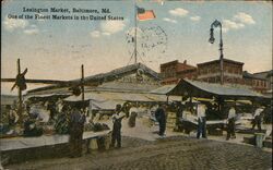 Lexington Market, Baltimore, Md. - One of the Finest Markets Postcard