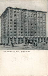 Patten Hotel, Chattanooga, Tennessee Postcard