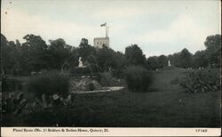 Floral Basin No. 3, Soldiers & Sailors Home, Quincy, IL Illinois Postcard Postcard Postcard