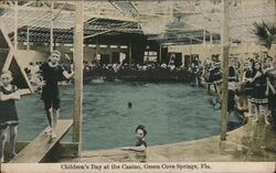 Children's Day at the Casino, Green Cove Springs, FL Postcard