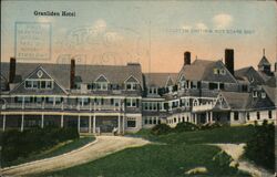 Granliden Hotel, Sunapee Lake, Newport, NH Postcard