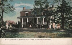 McLean House, Appomattox Court House, VA Postcard