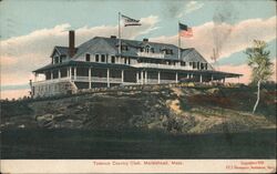 Tedesco Country Club, Marblehead, MA Massachusetts Postcard Postcard Postcard