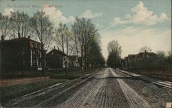 Gilbert Street, North Brookfield, Mass. Postcard