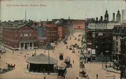 Haymarket Square, Boston, Mass. Postcard