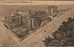 Lankenau School, Philadelphia, PA - Bird's Eye View Pennsylvania Postcard Postcard Postcard