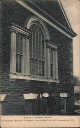 Palladian Window, Dunkard Church, Germantown, PA Postcard