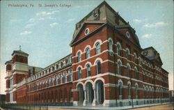 St. Joseph's College, Philadelphia, PA Pennsylvania Postcard Postcard Postcard