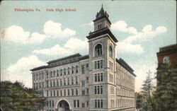 Philadelphia, PA - Girls High School Postcard