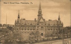 Mary J. Drexel Home, Philadelphia, PA Pennsylvania Postcard Postcard Postcard