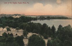 Lake of the Eagles, Eagles Mere, PA Pennsylvania Postcard Postcard Postcard