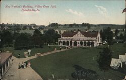 New Woman's Building, Willow Grove Park, Philadelphia, PA Pennsylvania Postcard Postcard Postcard