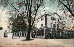 Belmont Mansion, Fairmount Park, Philadelphia, PA Pennsylvania Postcard Postcard Postcard