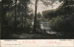 Assiniboine Park, Winnipeg, Manitoba Postcard