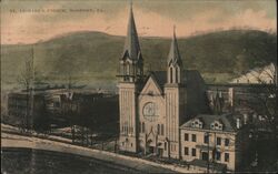 St. Leonard's Church, Monessen, PA Pennsylvania Postcard Postcard Postcard