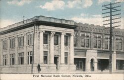 First National Bank, Nowata, Oklahoma Postcard Postcard Postcard